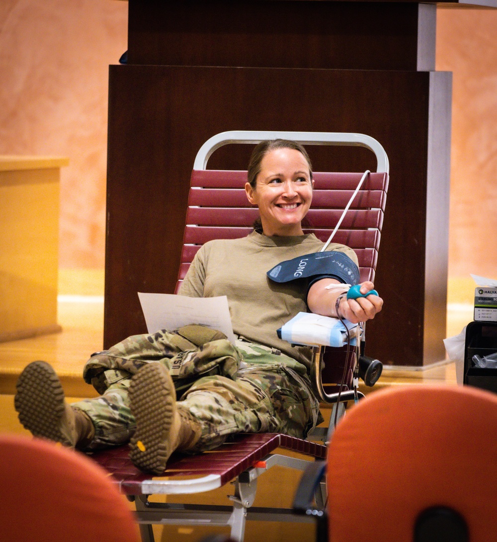 WRAIR celebrates American Heritage Month with the Armed Services Blood Program