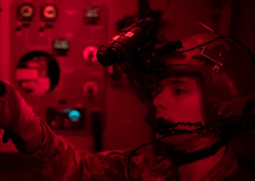 15th Airlift Squadron Executes Night Airdrop Mission