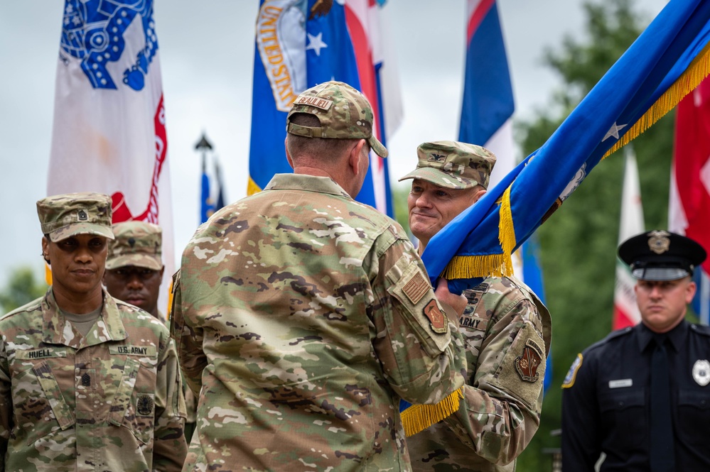 Col. Frankie Cochiaosue takes command of 733d MSG