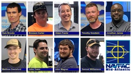 Nine Employees Graduate from NAVFAC MIDLANT Four-year Apprenticeship Program