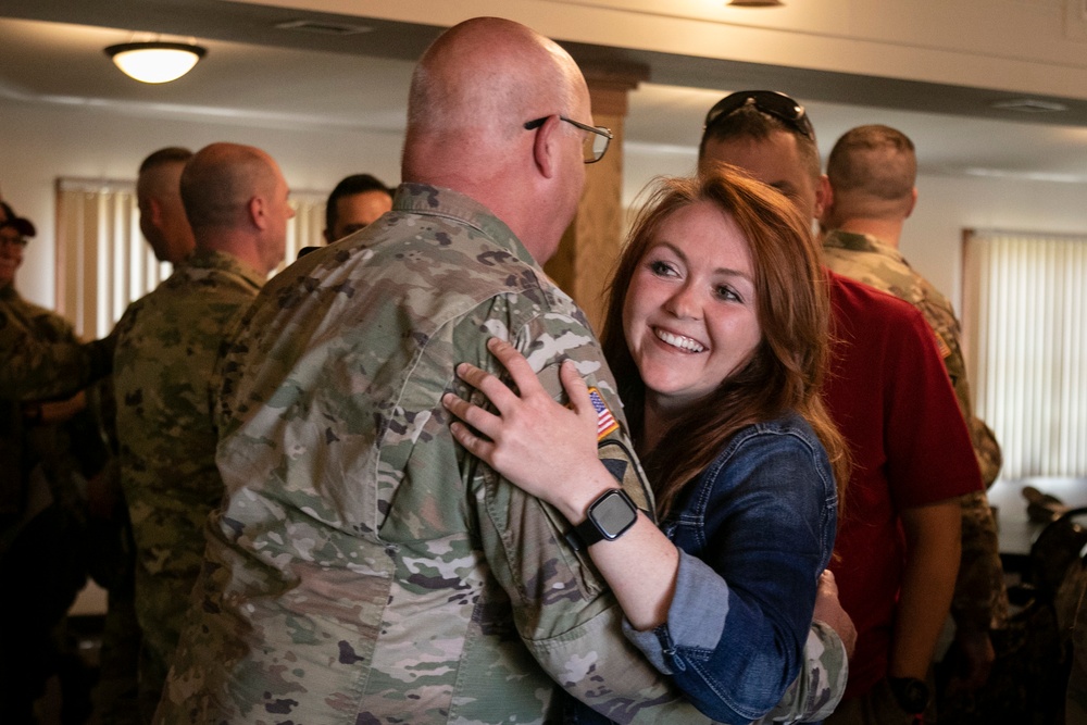 With 42 years of service, Chief Warrant Officer 5 Thomas Galoff retires from the Minnesota National Guard