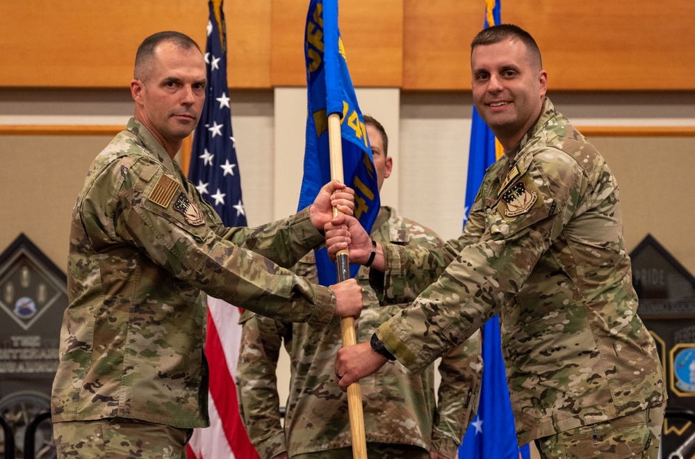 741st Missile Security Forces Squadron change of command