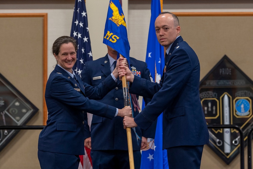 12th Missile Squadron change of command