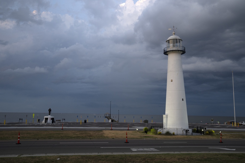 Biloxi Lighthouse landscape