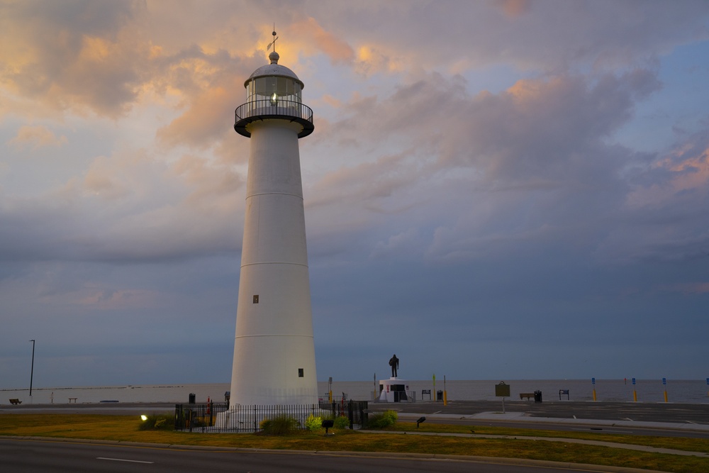 Biloxi Lighthouse landscape