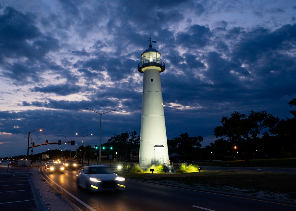 Biloxi Lighthouse landscape