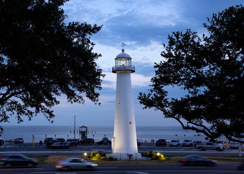 Biloxi Lighthouse landscape