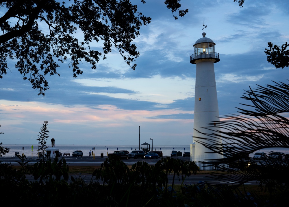 Biloxi Lighthouse landscape