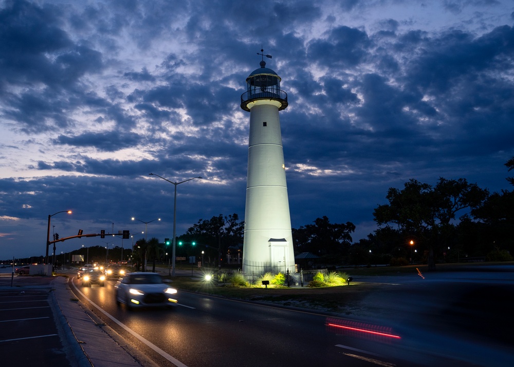 Biloxi Lighthouse landscape