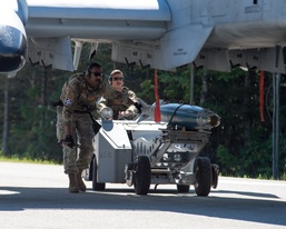 Michigan national guard exercise lands aircraft on highway