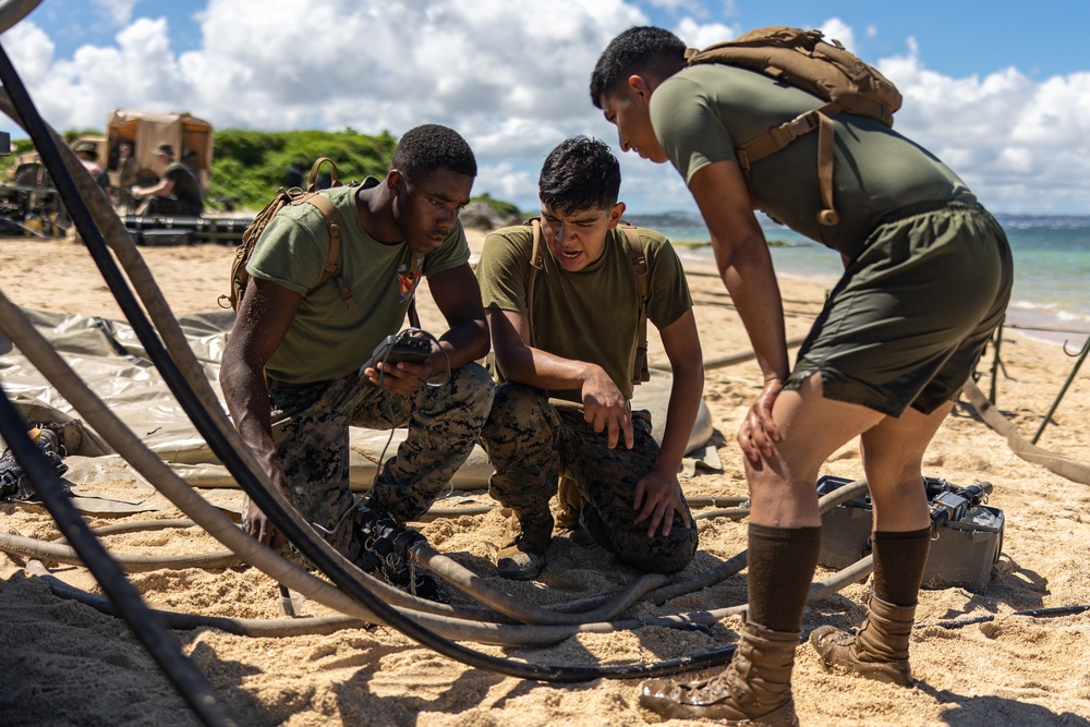 Marine Engineer Community Conducts Water Purification Exchange