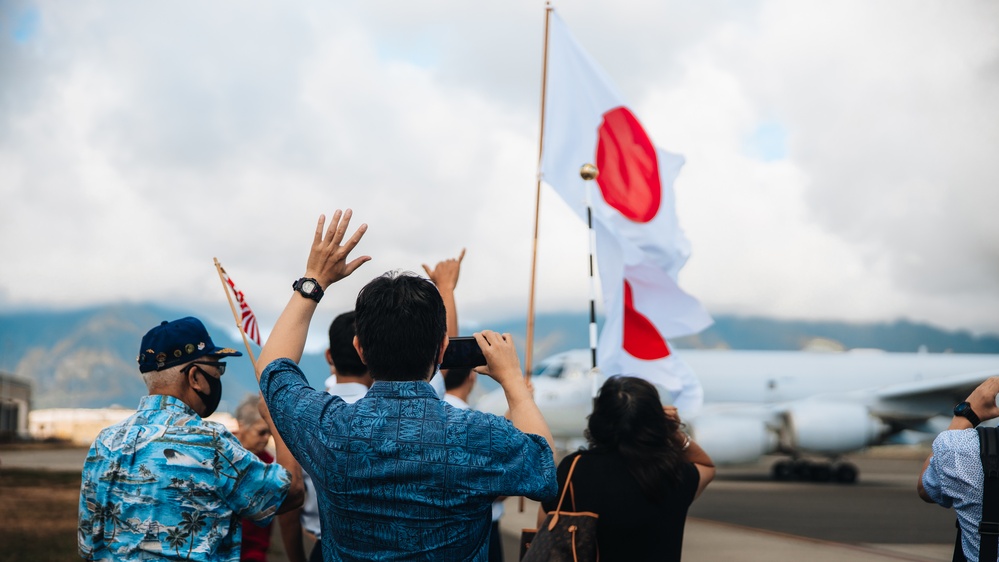 JMSDF Arrive to MCBH