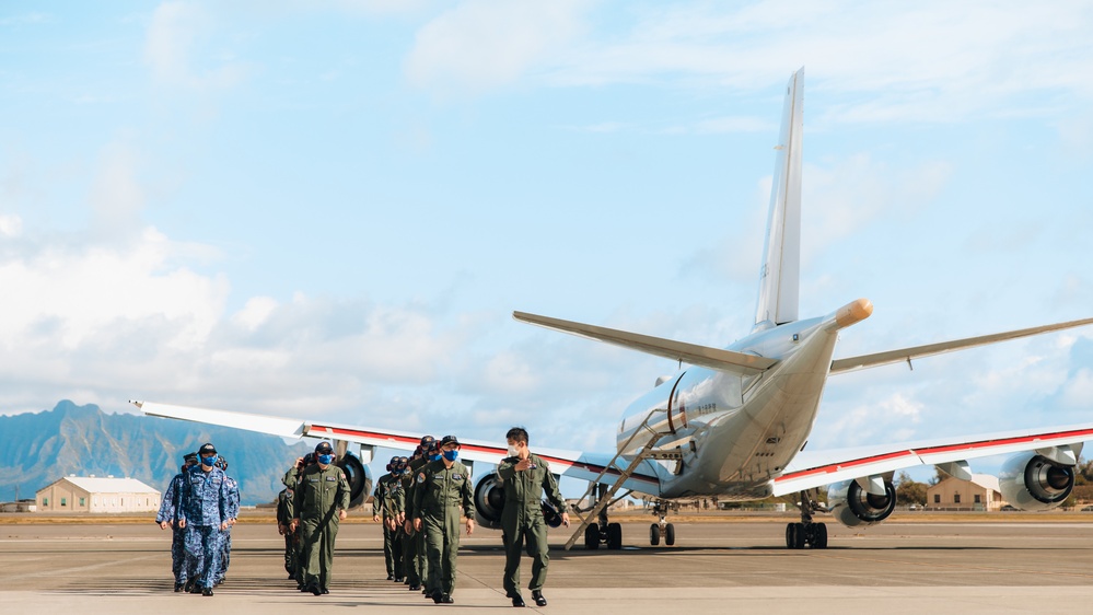 JMSDF Arrive to MCBH