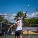 Sailors compete in RIMPAC 2022 tennis match