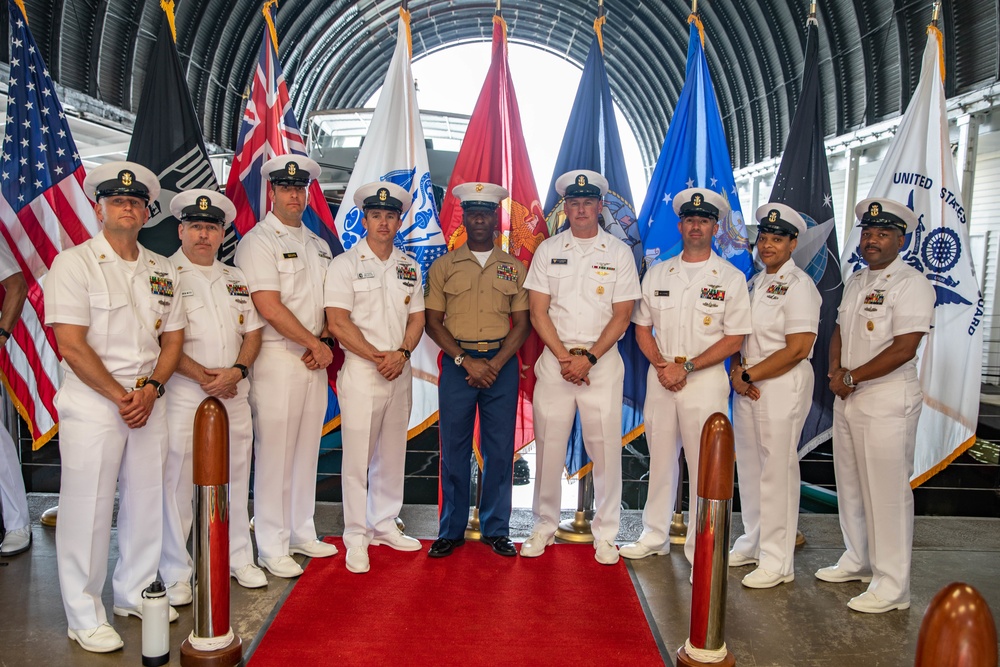 Senior Enlisted Leaders Tour USS Arizona Memorial