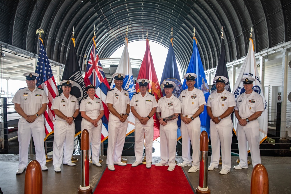 Senior Enlisted Leaders Take a Tour of the USS Arizona Memorial