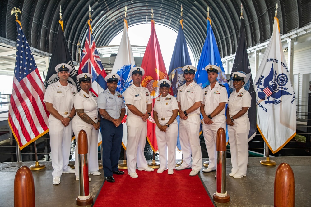 Senior Enlisted Leaders Tour USS Arizona Memorial