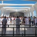 Senior Enlisted Leaders Take a Tour of the USS Arizona Memorial