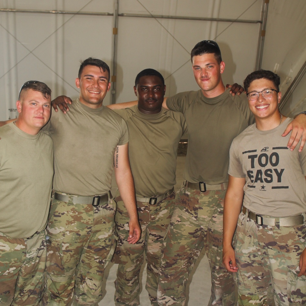 252nd QM vehicle training