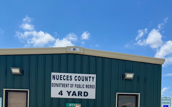United States Marine Corps Reserve Assist Nueces County as part of IRT Nueces