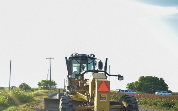 United States Marine Corps Reserve Assist Nueces County as part of the IRT Nueces