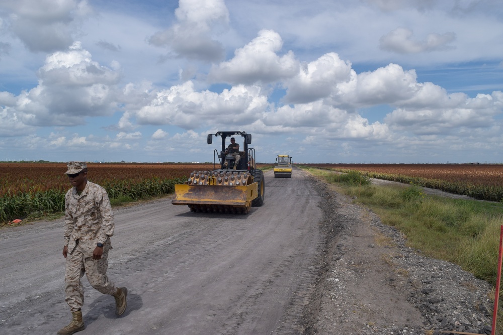 United States Marine Corps Reserve Assist Nueces County as part of IRT Nueces