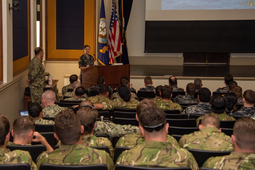 Task Force 177 Briefs International Service Members