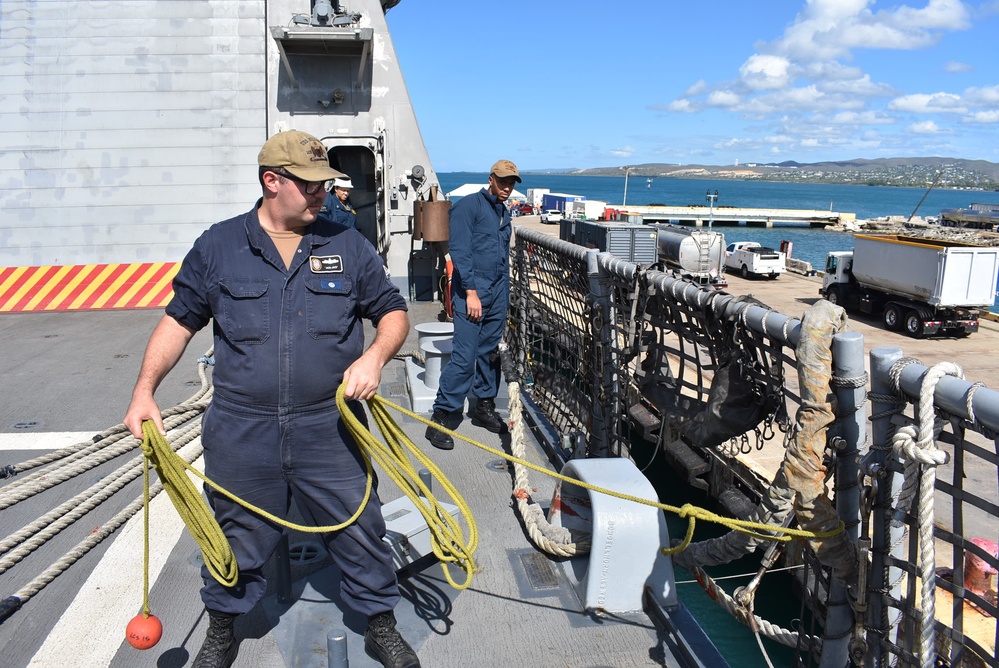 USS Billings Arrives in Ponce, Puerto Rico