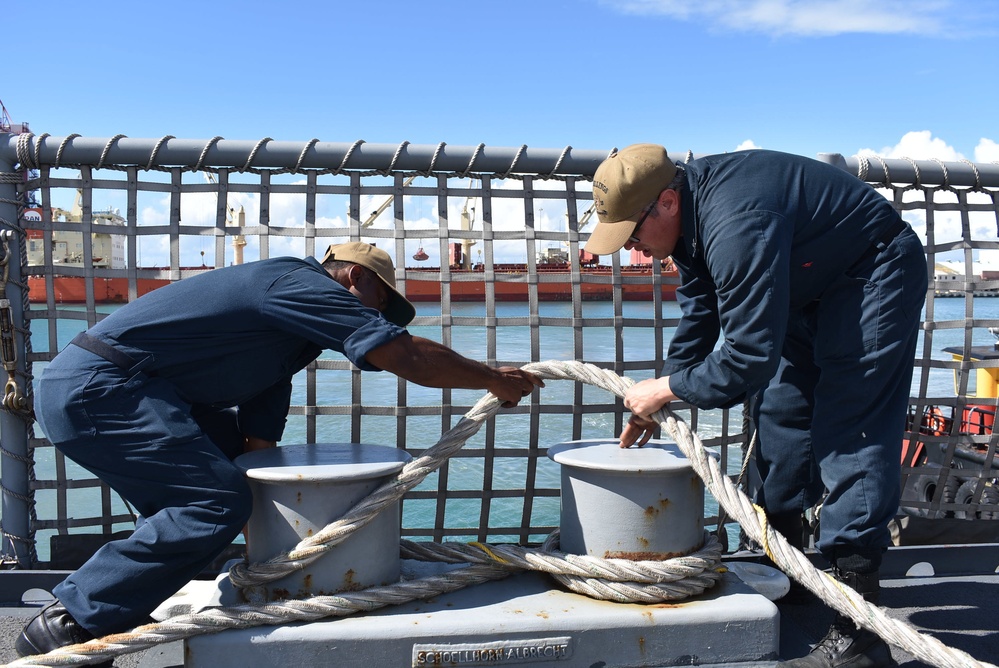 USS Billings Arrives in Ponce, Puerto Rico