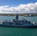 HMAS Warramunga arrives at Pearl Harbor