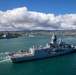 HMAS Warramunga arrives at Pearl Harbor