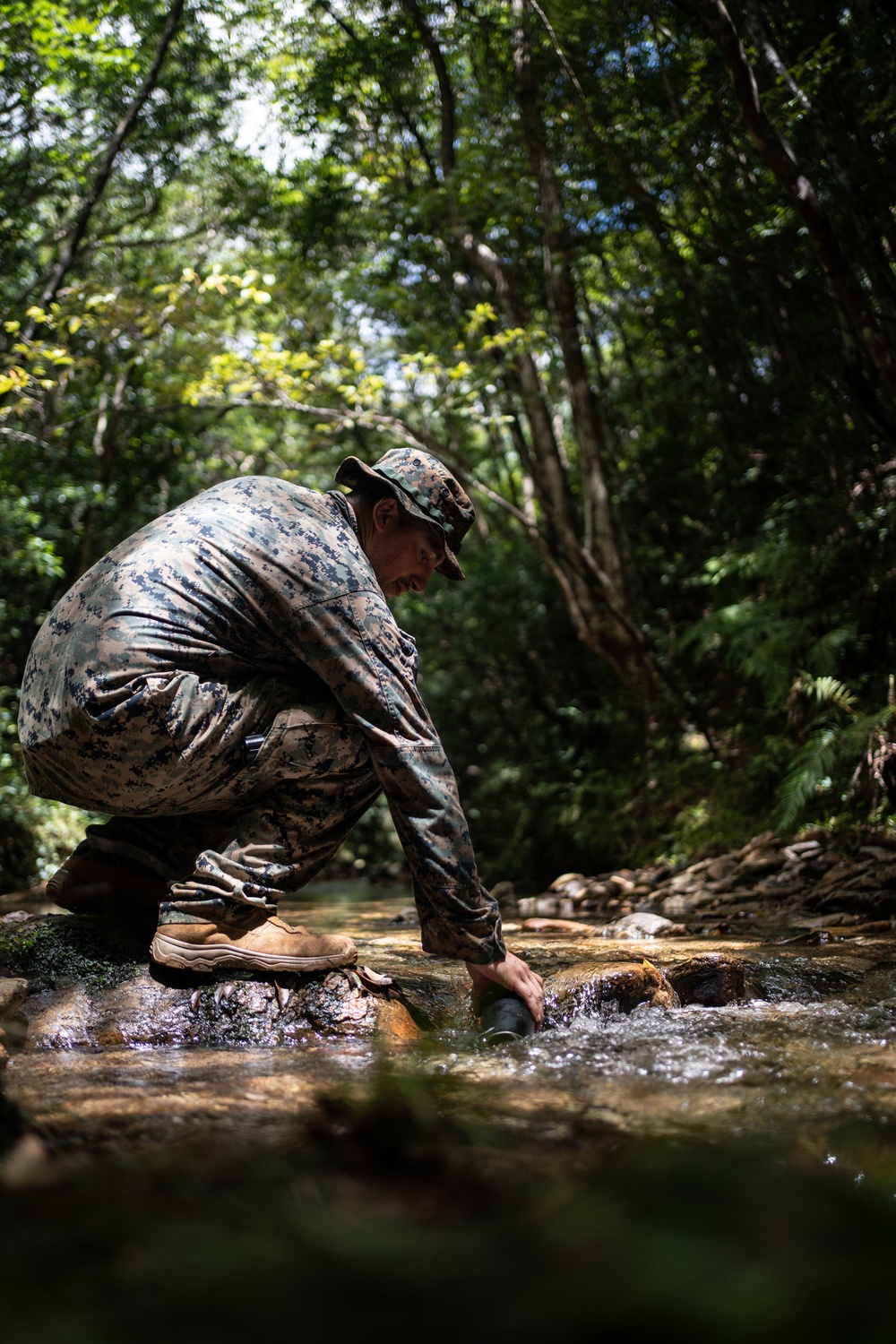 Jungle Crab 22 | Explosive Ordnance Disposal Marines conduct jungle survival training