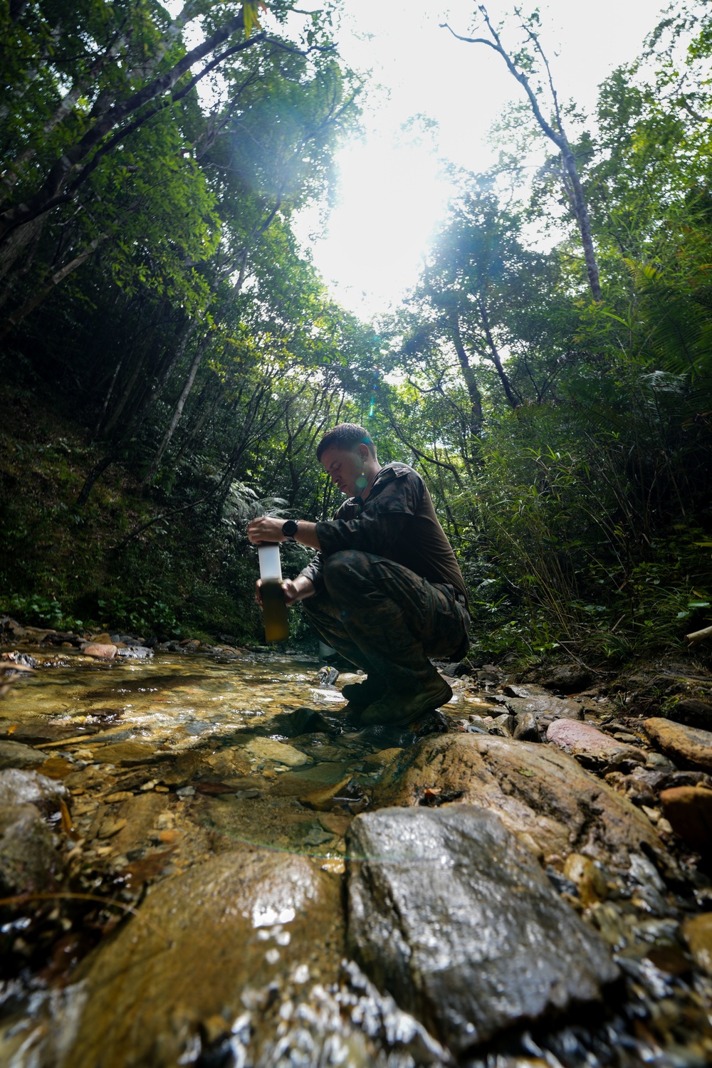 Jungle Crab 22 | Explosive Ordnance Disposal Marines conduct jungle survival training