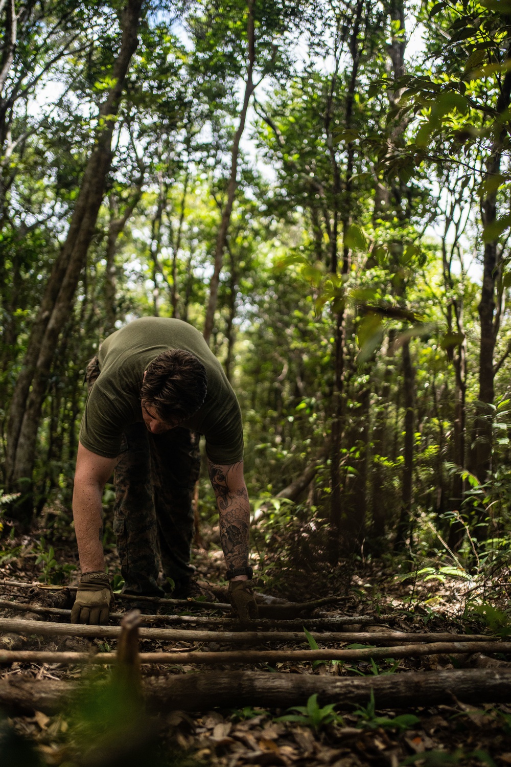 Jungle Crab 22 | Explosive Ordnance Disposal Marines conduct jungle survival training