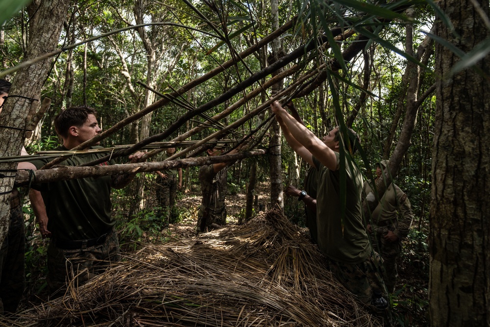 Jungle Crab 22 | Explosive Ordnance Disposal Marines conduct jungle survival training