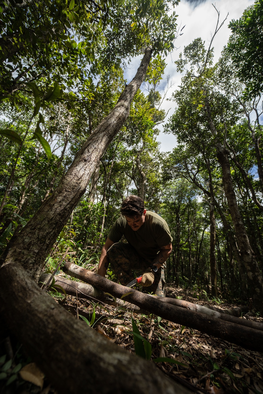 Jungle Crab 22 | Explosive Ordnance Disposal Marines conduct jungle survival training