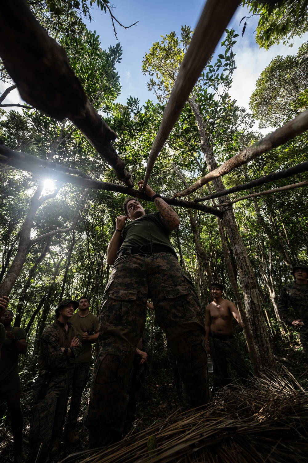 Jungle Crab 22 | Explosive Ordnance Disposal Marines conduct jungle survival training