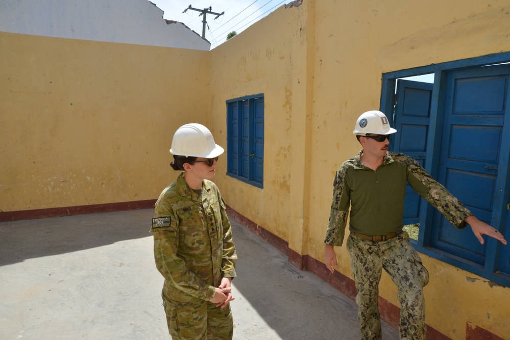 Amphibious Construction Battalion One (ACB 1) Renovates School in Vietnam During PP22