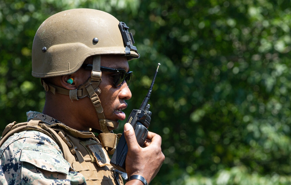 CLB-4, 3rd LSB Marines conduct Helicopter Support Team training during Exercise Shinka 22.1