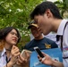 Pacific Partnership 2022 participates in a PP22 host nation outreach event at Luong Van Chanh High School