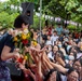 Pacific Partnership 2022 participates in a host nation outreach event at Luong Van Chanh High School