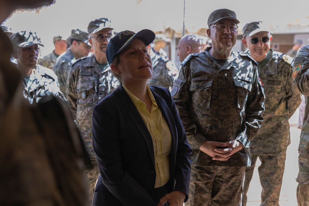 U.S. Embassy, U.S. and Tunisian senior leaders visit African Lion 22 at Ben Ghilouf