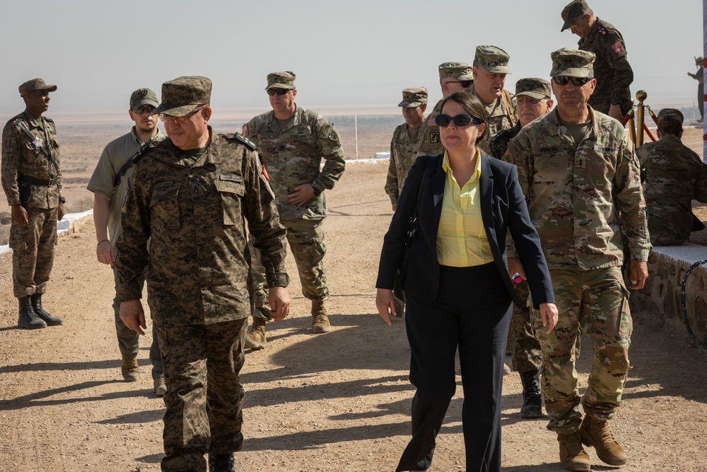 U.S. Embassy, U.S. and Tunisian senior leaders visit African Lion 22 at Ben Ghilouf