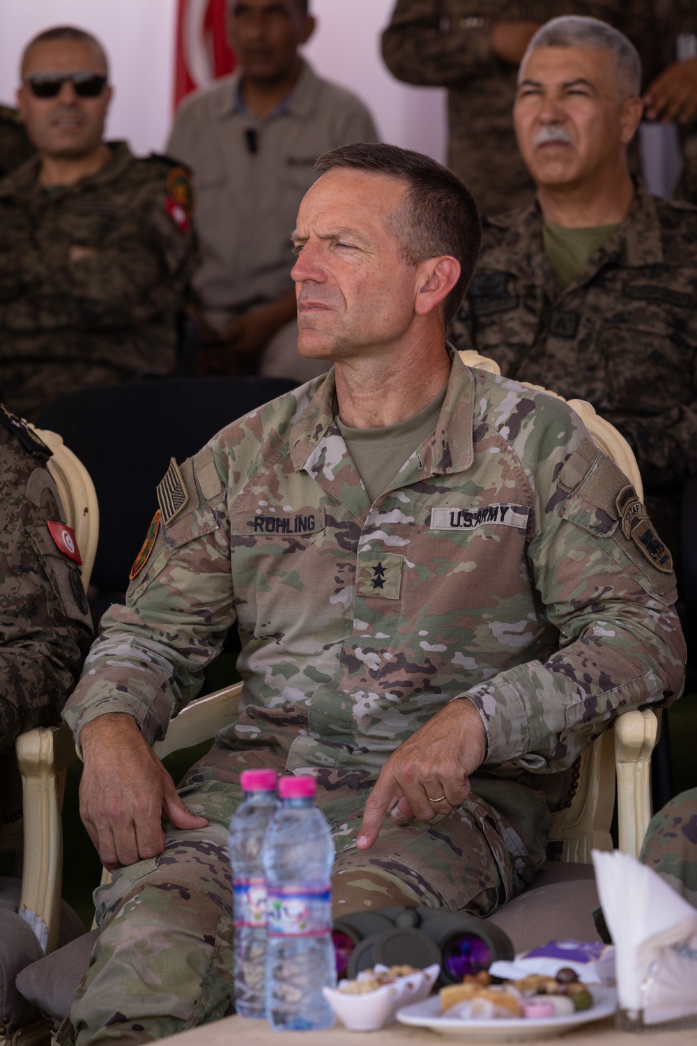 U.S. Embassy, U.S. and Tunisian senior leaders view joint combined live-fire exercise