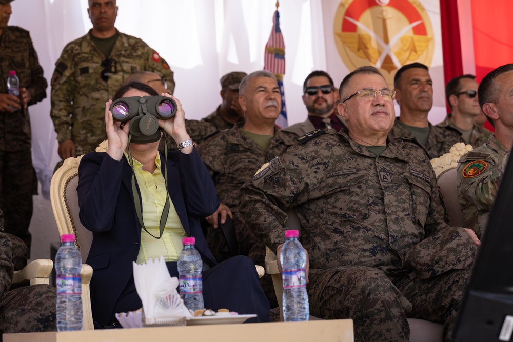 U.S. Embassy, U.S. and Tunisian senior leaders view joint combined live-fire exercise