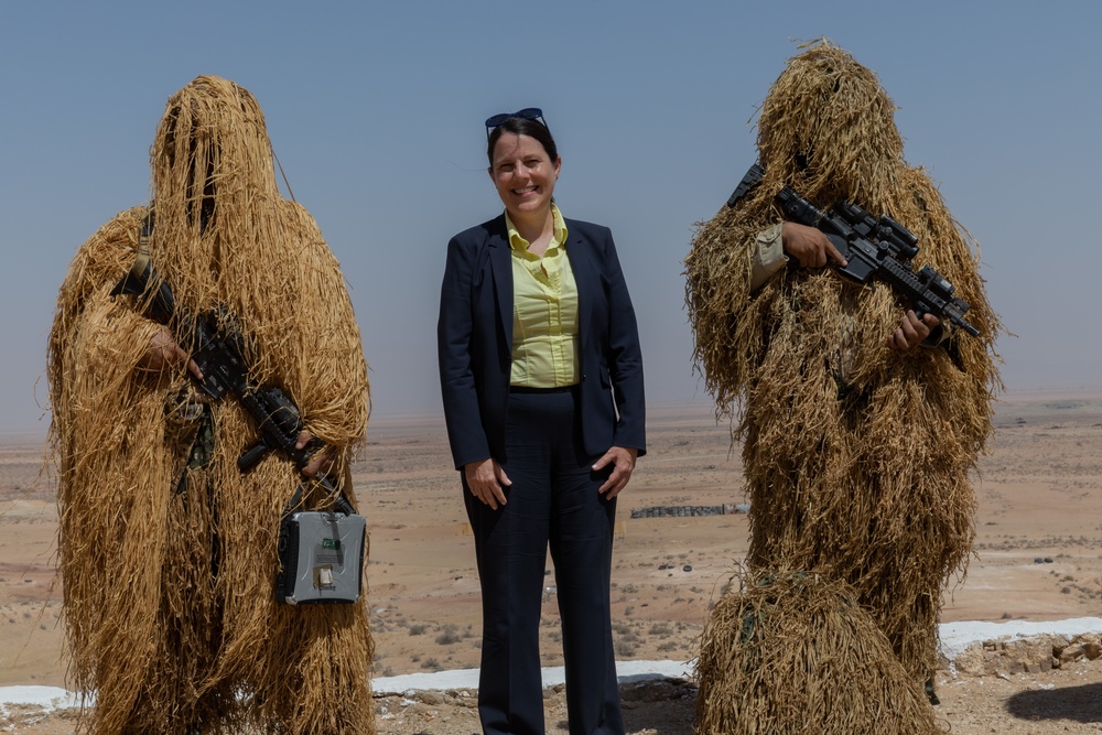 U.S. Embassy, U.S. and Tunisian senior leaders view joint combined live-fire exercise