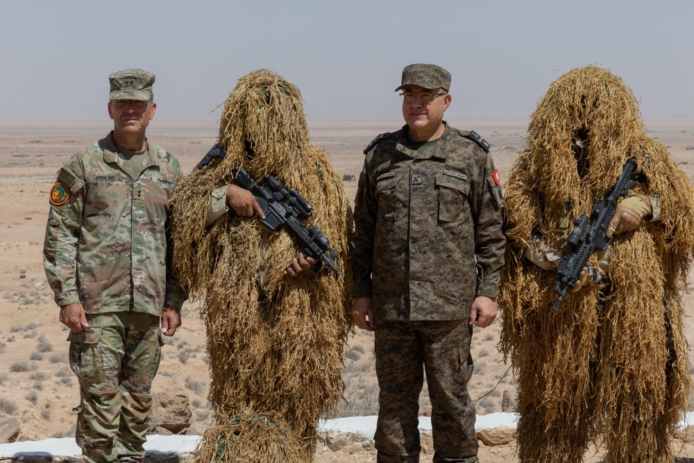 U.S. Embassy, U.S. and Tunisian senior leaders view joint combined live-fire exercise