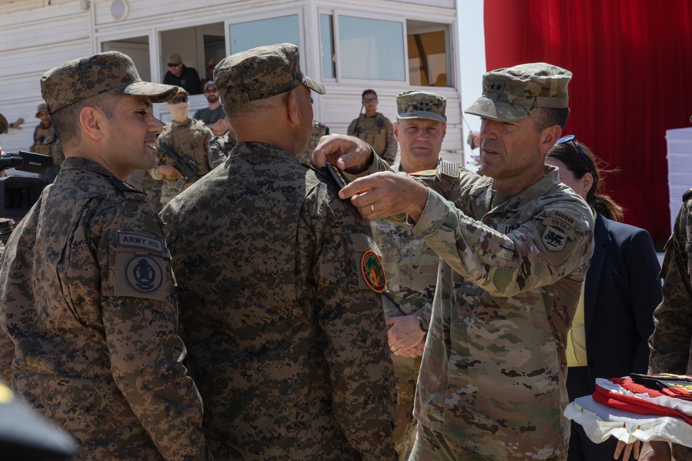 U.S. Embassy and U.S. Army senior leaders help promote Tunisian soldiers during African Lion 22