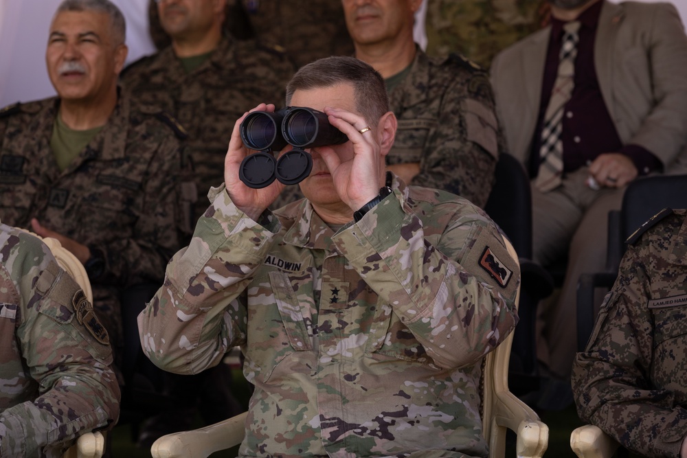 U.S. Embassy, U.S. and Tunisian senior leaders view joint combined live-fire exercise