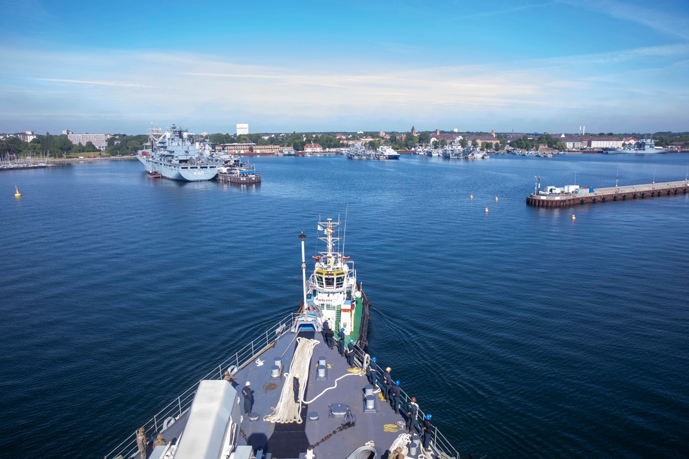 USS Gunston Hall visits Kiel Germany USS Gunston Hall visits Kiel Germany